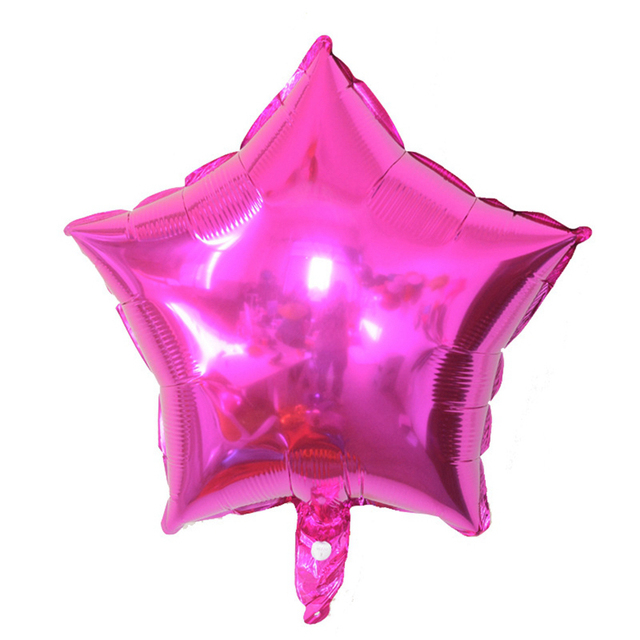 Luftballon Herz Oder Stern Pink Barbie Medium Folie Heliumballon