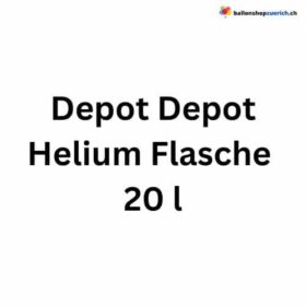 Depot Ventil für Helium Flasche 20L