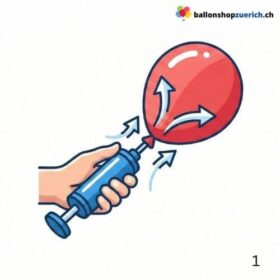 ballon aufpumpen
