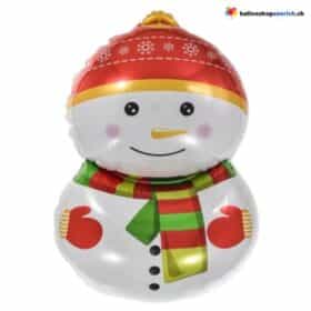 Grosser Schneemann Model 2 Winter Weihnachten Dekoration Folien Luft Ballon