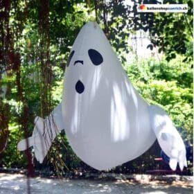 Большие воздушные шары в виде призраков для Хэллоуина, украшения из ПВХ, воздушные шары для вечеринки в виде призраков