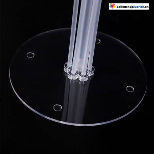 Ballonständer, Ballonhalter Säulen Kunststoff Sticks Dekoration Tisch Deko Bankett Geburtstagsfeier Dekorationen Kinder Erwachsene Hochzeit