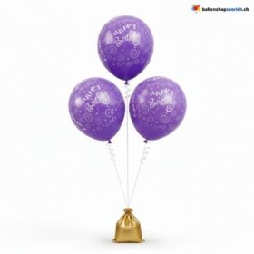Geburtstag Ballons Bunt Latex