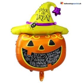 Фольгированный воздушный шар в виде тыквы для Хэллоуина, вечеринка, детский воздушный шар
