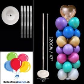 1 Set Luftballon Ständer Säule Hochzeit Party Dekoration Ballon Kinder Geburtstag Party Ballon Baby Dusche 