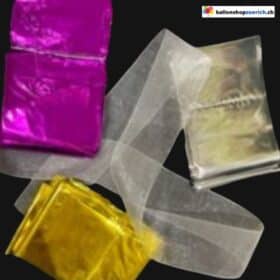 Geschenkband zu Geschenk-Cube Packet Box Folien Ballon