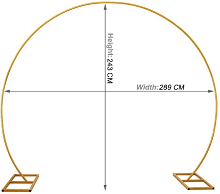 vermietung metallbogen 2 9m durchmesser auf stander fur hochzeit rundbogen eisen ring hintergrund rahmen geburtstagsfeier baby shower dekoration ballonshopzuerich ch zurich