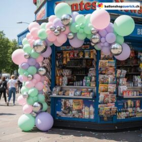 Ballon Girlande Macaron Pastell 171-teilig