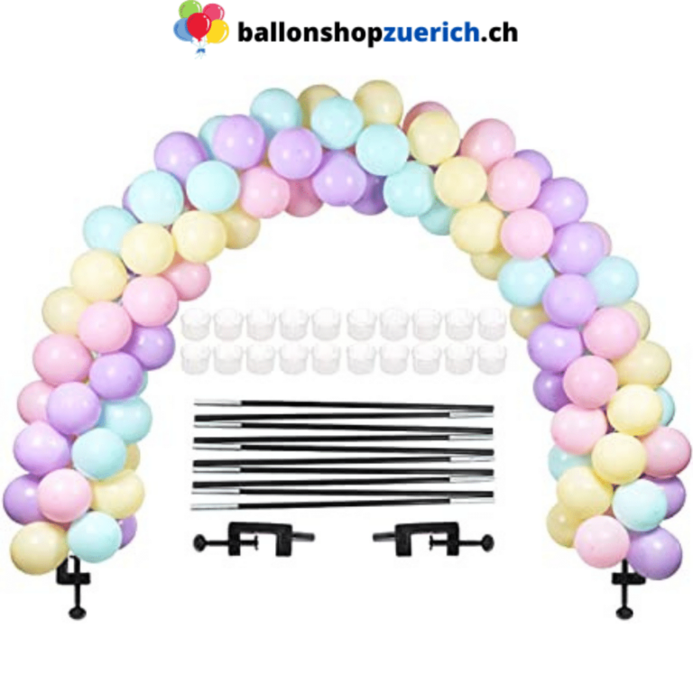 100 Stück Ballon Clips Blumenform - Ballonbogen Halterung Für Partydekoration