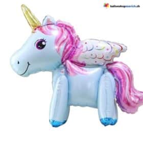 Einhorn Unicorn Standballone Party Kinder Geburtstagsparty Rosa Thema Ballons Dekorative Hochzeitsballons Baby Shower Regenbogen Luftballon