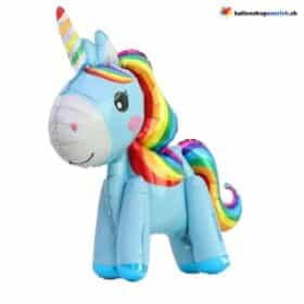 Einhorn Unicorn Standballone Party Kinder Geburtstagsparty Rosa Thema Ballons Dekorative Hochzeitsballons Baby Shower Regenbogen Luftballon