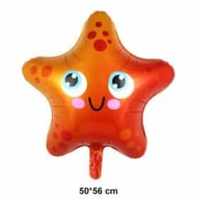 Рыба, морской конек, осьминог, клоун, рыба, краб, морская звезда, фольгированные воздушные шары, животное, океан, море, праздник, тема, вечеринка, день рождения, украшение, воздушный шар