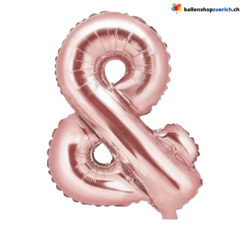 Kleine Buchstabenballon Luftballons Folie