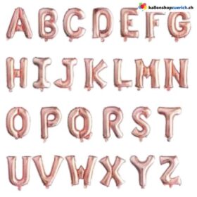Kleine Buchstabenballon Luftballons Folie
