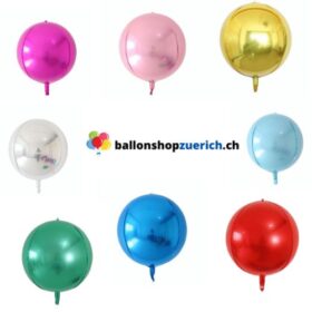 Kleine, runde Folienballon Luftballon Hochzeit Geburtstag Party Dekorationen Ballon