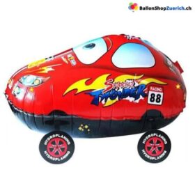 Luftballon Airwalker Auto Rot Walking Spazieren
