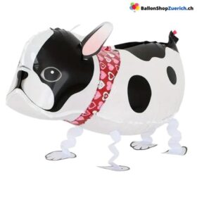 Luftballon Airwalker Frenchy Französische Bulldoge Walking Spazieren, Hund Dog
