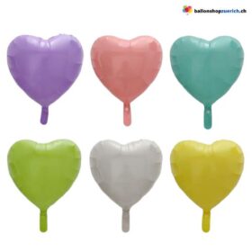 Pastell Herz Macaron Folienballons Baby Shower Pink Blue Candy MaCaron Geburtstagsparty Dekoration Grün|Weiss|Gelb|Violett|Lachsrosa|Tiffany