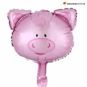 Palloncino in foil a forma di maialino, congratulazioni per una festa fortunata, palloncino per bambini, decorazione da tavolo, riempimento per palloncino Bobo