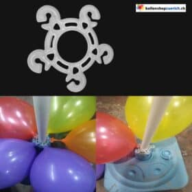 Ballon Zubehör – bis zu 10 Latex Ballone zu Blumen etc bilden – anstecken von Ballonen, Ballone befestigen zur Deko etc.