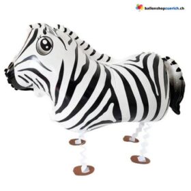 Luftballon Zebra Airwalker Walking Spazieren Pet Folien Ballon Tier Ballon Kinder Party Geburtstag Dekoration