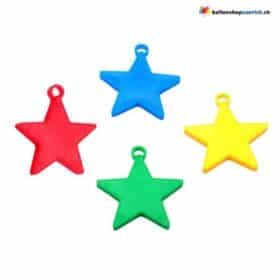 Pesas para globos, modelo estrella, decoración de bodas, globo de helio