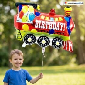 Lokomotive Zug Happy Birthday