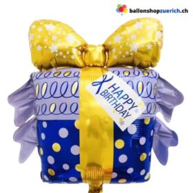 Geburtstags Luftballon Happy Geschenk Birthday Dekoration Kinder Geburtstag Party Heliumballon