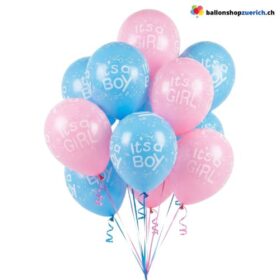 Latexballons It's a Boy It's a Girl 5-Set