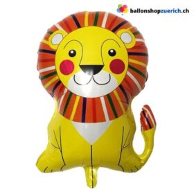 Löwe Zirkus Zoo bunter Luftballon Kinderparty Babyparty