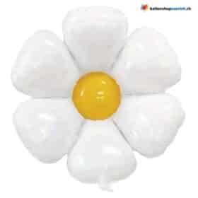 Riesige Blume Margarete Weiss Gelb Ballon Sommer Thema Party Dekorationen für Hochzeit Geburtstag Strand Garten Folien Ballon Luftballon Muttertag