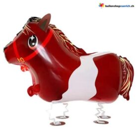 Luftballon Airwalker Pony Pferd Walking Spazieren Pet Folien Ballon Tier Ballon Kinder Party Geburtstag Dekoration