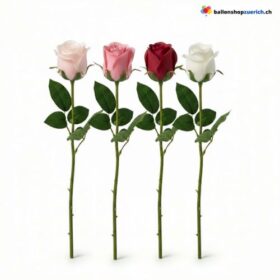 Rose Kunstblume Geschlossen Deko