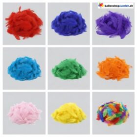 Schwanen Federn Ballonfüllung Klein