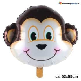 Animal Foil Balloon Tiger/Lion/Zebra/Giraffe/Monkey Chimpanzee Balloon Kids Birthday Party Decor Balloon