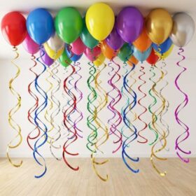 Wirbel Deko Spiralen für Ballons