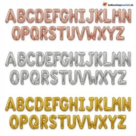 Buchstaben Ballon 100 cm Helium geeignet (