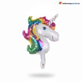 Einhorn Folienballon Mini 3er Set Tischdeko