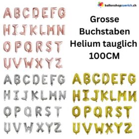 Grosse Buchstaben Luftballons
