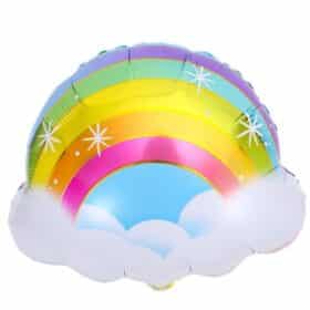 Luftballon Folienballon Regenbogen Wolke Ballon Geburtstagsgeschenk Ballon Dekoration