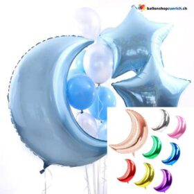 Mond Luftballon Heliumballon Hochzeit Geburtstag Weihnachtsfeier Dekoration