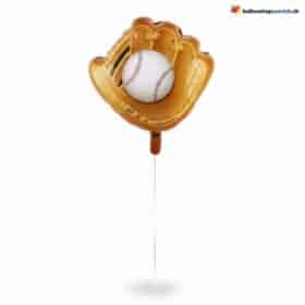 Спортивное украшение в виде бейсбольной перчатки из воздушного шара