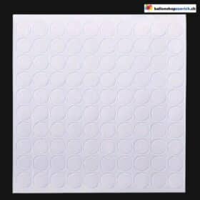 Dicke Ballon Zubehör - Doppelseitige Kleber Punkte - zusammen kleben von Ballonen, auf einen Stab, an die Decke kleben etc., Ballon befestigen auf Deko etc.