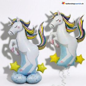 Einhorn Folienballon XXL 3D Bunt