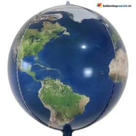 Erde Erdkugel Weltkugel Ballon Folienballon Dekoration Kinder Luftballon