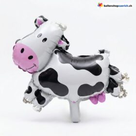 Kuh Folienballon Bauernhof Tier Klein