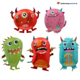 Alien Monster Cartoon Folienballons Geburtstagsfeier Dekoration Ballon Luftballon