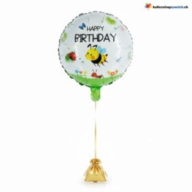 Geburtstag Ballon Biene & Wiesenfreunde