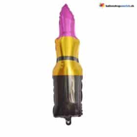 Воздушный шар в виде помады, фольгированные шары, шар в виде сердца, розовый или красный шар на День святого Валентина, украшение «Поцелуй меня», гелиевый шар «Барби»