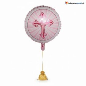 Taufe & Kommunion Ballon Heiliges Kreuz